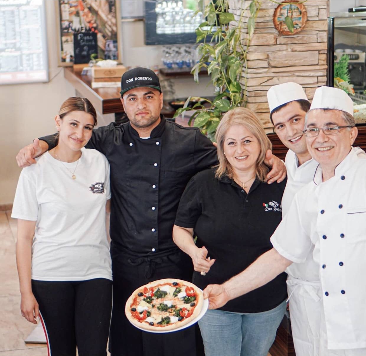 Don Roberto Graz – Cuppone 1963 Pizzaofen und offene Küche