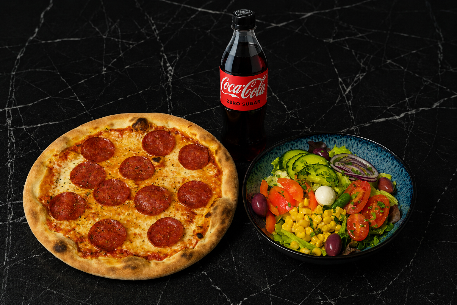 Salami + Insalata Mista + Cola 0.5 – jetzt in Graz bestellen